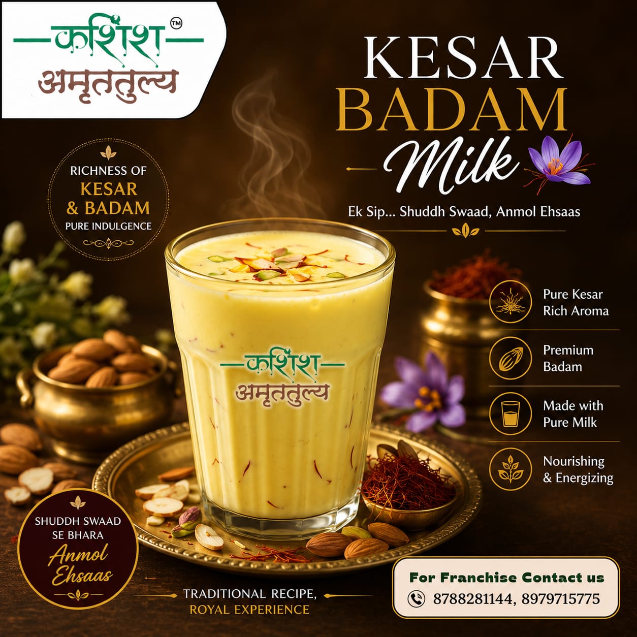 Kesar Badam Milk